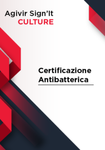 Certificaione Anti Batterica