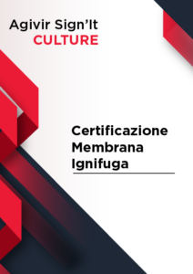 Certificazione Membrana Ignifuga